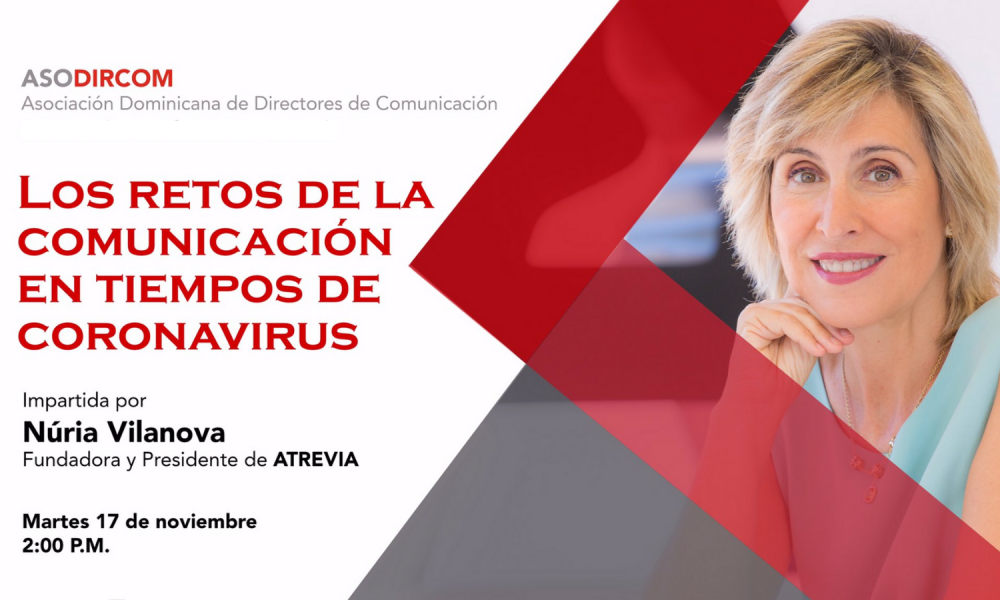 Encuentro online junto a ASODIRCOM:  «Los retos de la comunicación en tiempos de coronavirus»