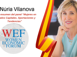 Intervención en WEF: “Mujeres en Mercados Capitales. Aportaciones y Tendencias”