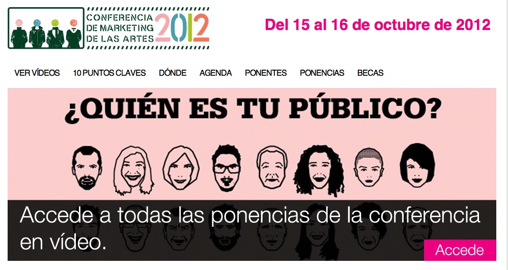 Conferencia anual del marketing de las artes