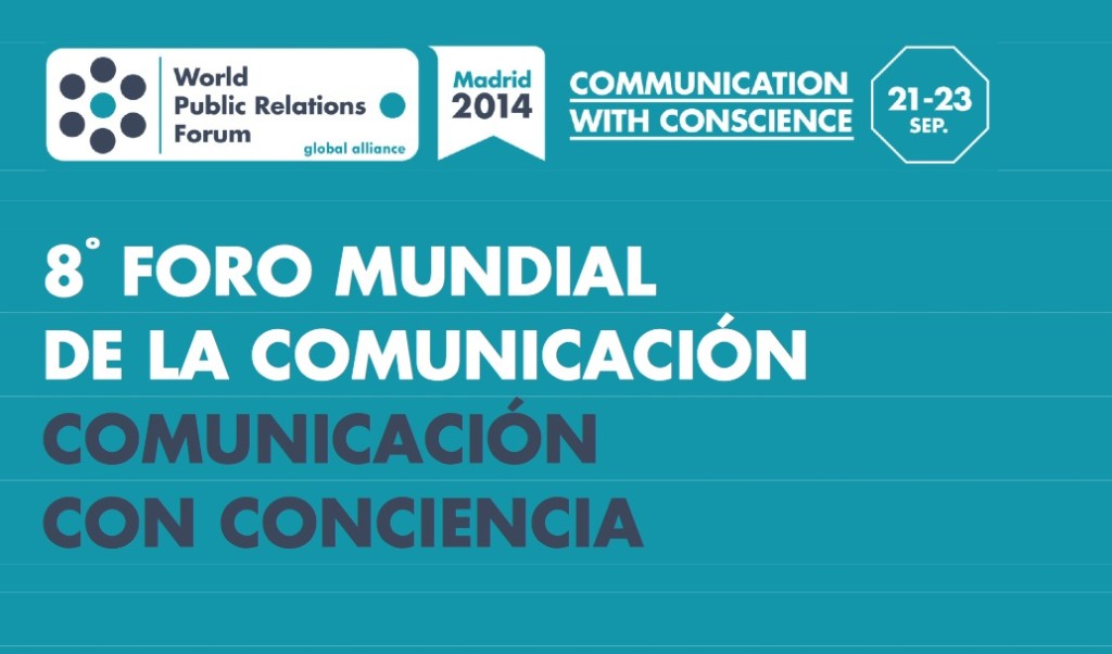 Invitada como ponente al World Public Relations Forum 2014 Invitada como ponente al World Public Relations Forum 2014