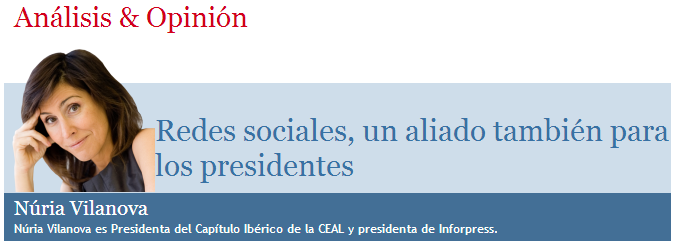 Redes sociales, un aliado también para los presidentes Redes sociales, un aliado también para los presidentes