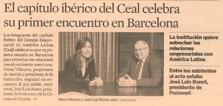 El CEAL Ibérico se presenta en Cataluña