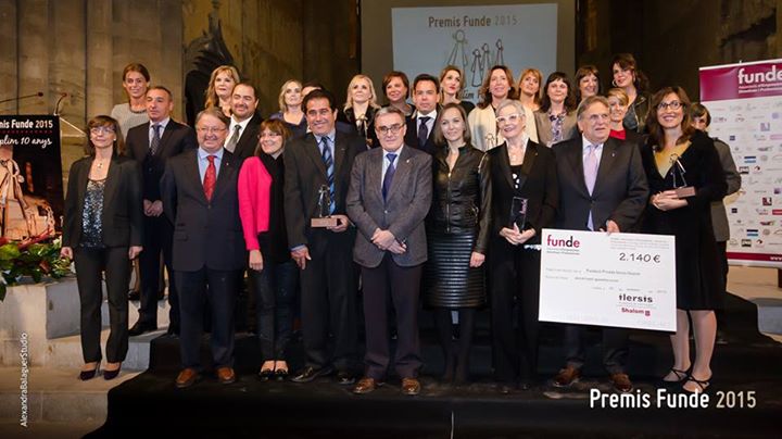 Recibimos el Premio Funde 2015 por nuestro apoyo a la mujer empresaria